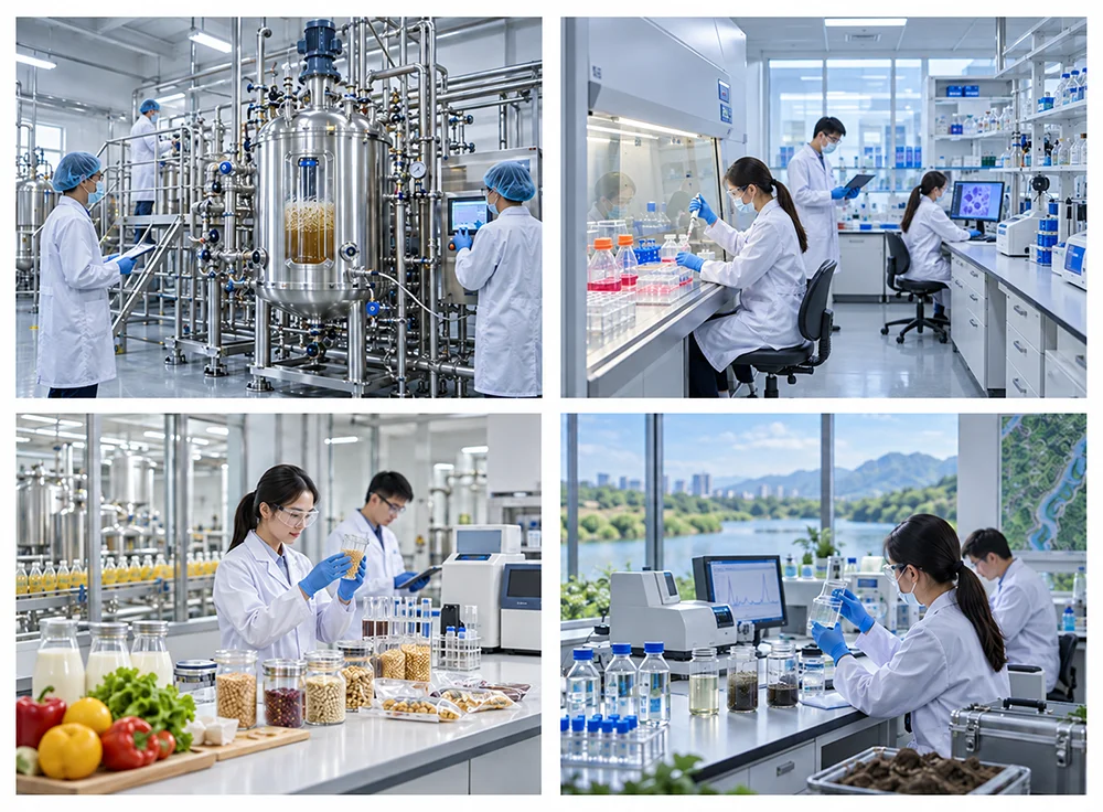 thermostatic-shaking-incubator-05-laboratory-work-scenes-collage