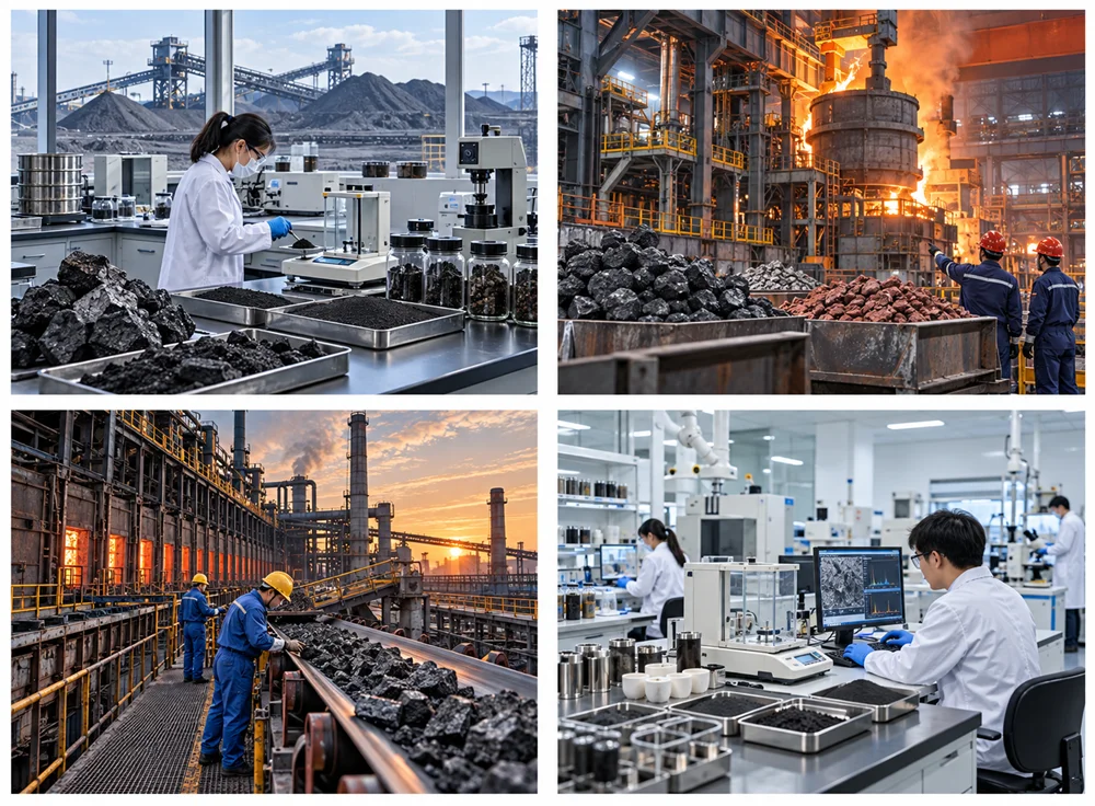 caking-index-tester-05-coal-industry-laboratory-scene-collage