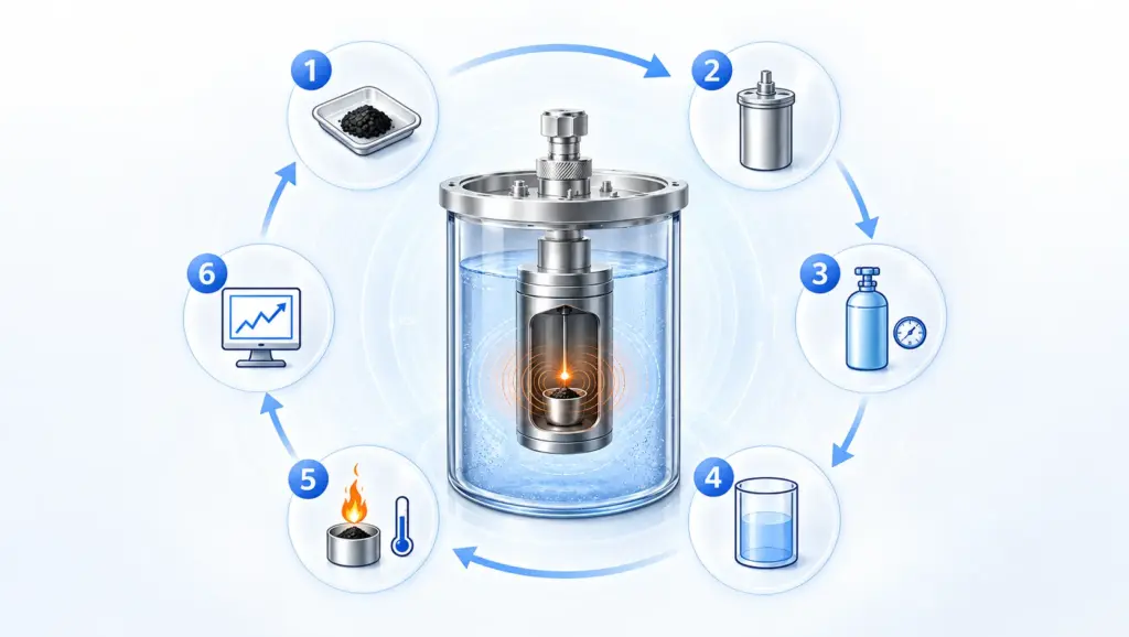 microcomputer-automatic-calorimeter-05-calorimeter-working-principle-diagram